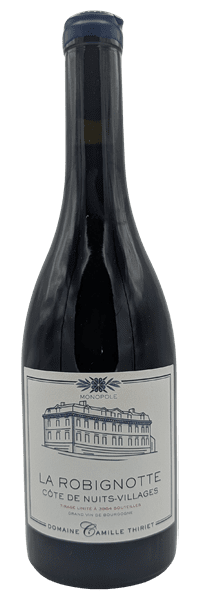 Maison Camille Thiriet - Côte de Nuits Villages La Robignotte Monopole 2023 Rouge
