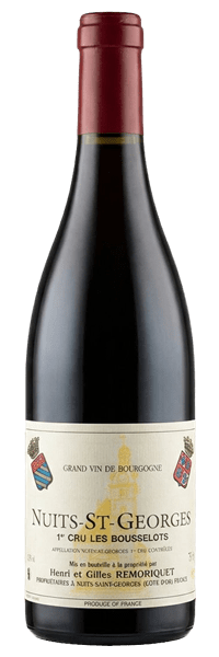 Domaine Henri et Gilles Remoriquet - Nuits-Saint-Georges 1er cru Aux Bousselots 2014 Rouge
