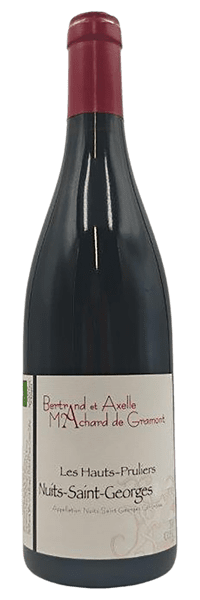 Bertrand et Axelle Machard de Gramont - Nuits-Saint-Georges Les Hauts Pruliers 2020 Rouge