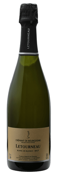 Les Chais Letourneau - Crémant de Bourgogne Blanc de Blancs Cuvée Millésimée Brut 2022 Blanc