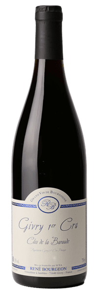 Domaine René Bourgeon - Givry 1er Cru Clos de la Baraude 2022 Rouge