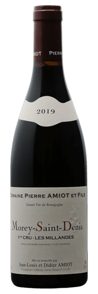 Domaine Pierre Amiot et Fils - Morey-Saint-Denis 1er Cru Les Millandes 2019 Rouge