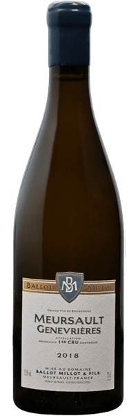 Domaine Ballot-Millot - Meursault 1er Cru Genevrières 2018 Blanc