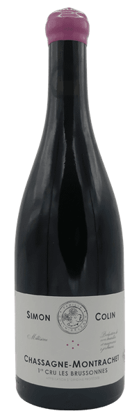 Simon Colin - Chassagne-Montrachet 1er Cru Les Brussonnes 2022 Rouge