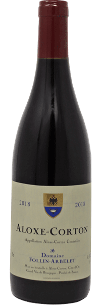 Domaine Follin-Arbelet - Aloxe-Corton 1er Cru Les Vercots 2018 Rouge