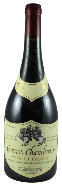 Domaine Philippe Leclerc - Gevrey-Chambertin 1er Cru Les Cazetiers 2013 Rouge