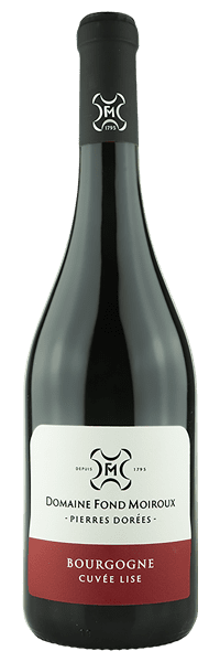 Domaine Fond Moiroux - Pierres Dorées - - Bourgogne Cuvée Lise 2023 Rouge