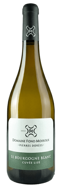 Domaine Fond Moiroux - Pierres Dorées - - Bourgogne Cuvée Lise Magnum 2023 Blanc