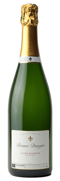 Bruno Dangin - Crémant de Bourgogne Cuvée Blanche Extra-Brut Blanc
