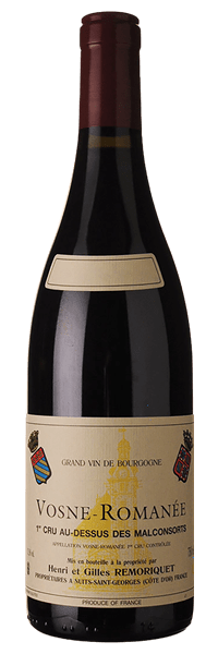 Domaine Henri et Gilles Remoriquet - Vosne-Romanée 1er Cru Au-dessus des Malconsorts 2023 Rouge