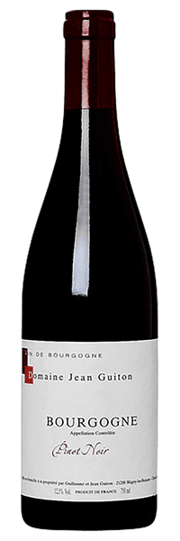 Domaine Jean Guiton - Bourgogne Pinot Noir 2019 Rouge
