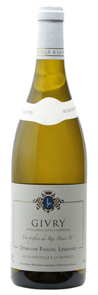 Domaine Pascal Lemonde - Givry 2023 Blanc