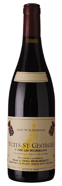 Domaine Henri et Gilles Remoriquet - Nuits-Saint-Georges 1er cru Aux Bousselots 2023 Rouge