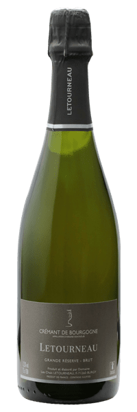 Les Chais Letourneau - Crémant de Bourgogne Blanc de Noirs Grande Réserve Brut Blanc