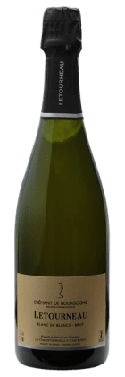 Les Chais Letourneau - Crémant de Bourgogne Blanc de Blancs Cuvée Millésimée Brut 2022 Blanc