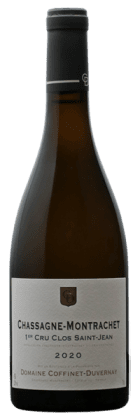 Domaine Coffinet-Duvernay - Chassagne-Montrachet 1er Cru Clos Saint-Jean 2020 Blanc