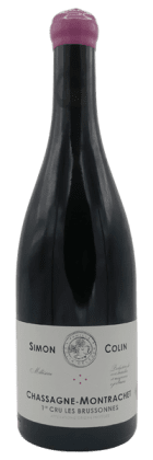 Simon Colin - Chassagne-Montrachet 1er Cru Les Brussonnes 2022 Rouge